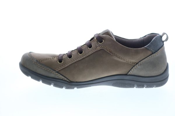 Earth Origins Rapid 2 Reeve Womens Brown Leather Lifestyle Sneakers Shoes Cheap - Image 5