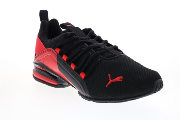 Puma Axelion Break 19549101 Mens Black Wide Mesh Athletic Running Shoes Online - Image 2