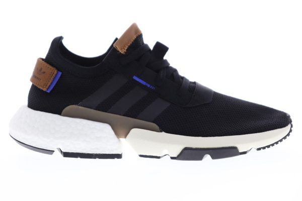 Adidas POD S3.1 G54741 Mens Black Canvas Casual Low Top Lifestyle Sneakers Shoes Cheap