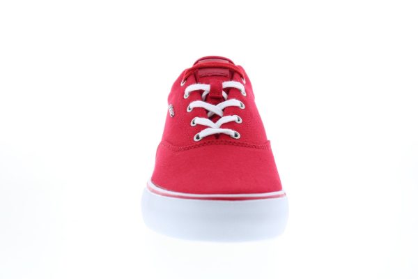 Lugz Flip MFLIPC-6330 Mens Red Canvas Lace Up Lifestyle Sneakers Shoes Fashion - Image 3