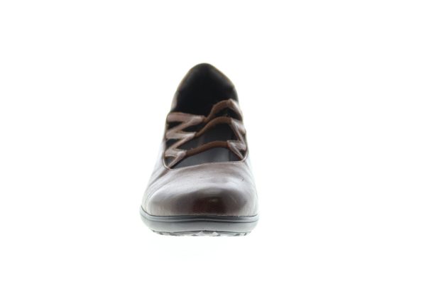 Romika Banja 06 Pump 45206-08300 Womens Brown Leather Lace Up Booties Boots Sale - Image 3