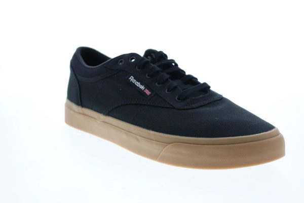 Reebok Club C Coast FY5598 Mens Black Canvas Lifestyle Sneakers Shoes Hot on Sale - Image 2