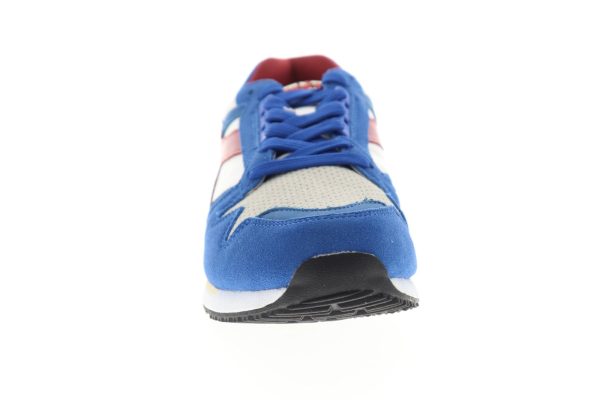 Diadora I.C. 4000 Premium 170945-C6642 Mens Blue Suede Lifestyle Sneakers Shoes Online - Image 3