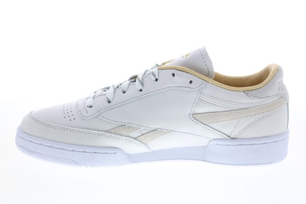 Reebok Club C Revenge FY9417 Mens White Leather Lifestyle Sneakers Shoes Hot on Sale - Image 5