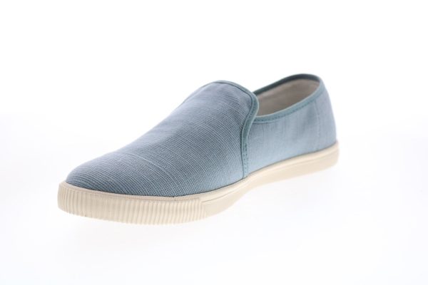 Toms Clemente 10013388 Womens Gray Canvas Slip On Lifestyle Sneakers Shoes Fashion - Image 4