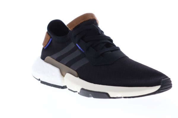 Adidas POD S3.1 G54741 Mens Black Canvas Casual Low Top Lifestyle Sneakers Shoes Cheap - Image 2