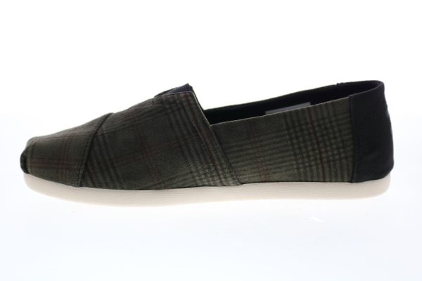 Toms Classic 10014655 Mens Gray Canvas Loafers & Slip Ons Casual Shoes Cheap - Image 5