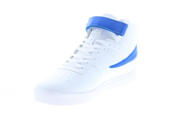 Fila Vulc 13 Color Pop 1FM01052-148 Mens White Lifestyle Sneakers Shoes Online Sale - Image 4