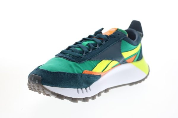 Reebok Classic Leather Legacy FY7335 Mens Green Lifestyle Sneakers Shoes Discount - Image 4