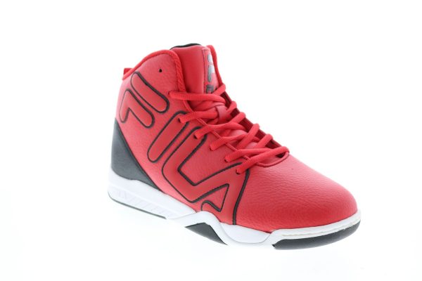 Fila Khronos 1BM00896-602 Mens Red Synthetic Lifestyle Sneakers Shoes on Sale - Image 2