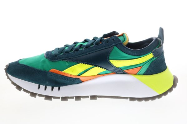 Reebok Classic Leather Legacy FY7335 Mens Green Lifestyle Sneakers Shoes Discount - Image 5