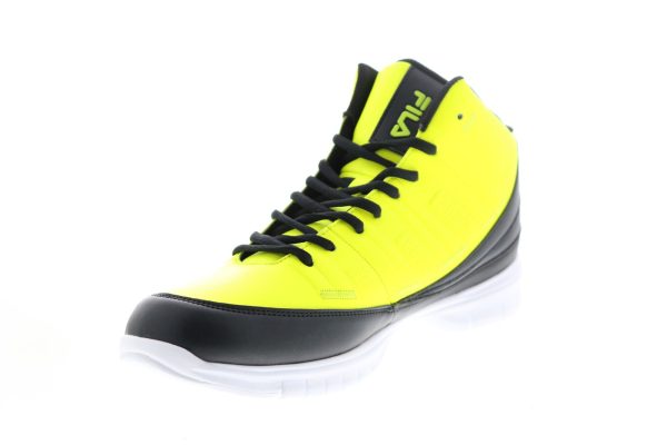 Fila Skaver 1BM00900-016 Mens Yellow Synthetic Lifestyle Sneakers Shoes For Cheap - Image 4