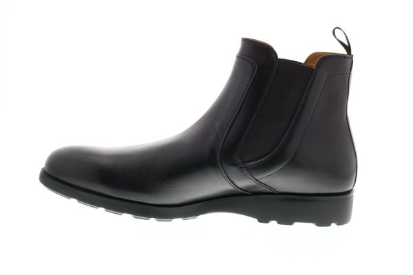 Bruno Magli Vicolo BM600588 Mens Black Lace Up Chelsea Boots on Sale - Image 5