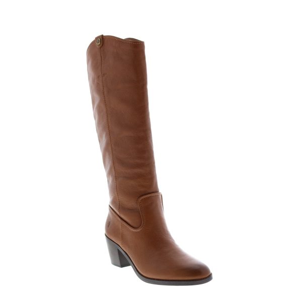 Frye Jolene Pull On 70486 Womens Brown Leather Casual Dress Boots Online - Image 2