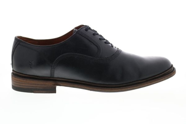 Frye James Bal Oxford 80916 Mens Black Oxfords & Lace Ups Plain Toe Shoes Online now