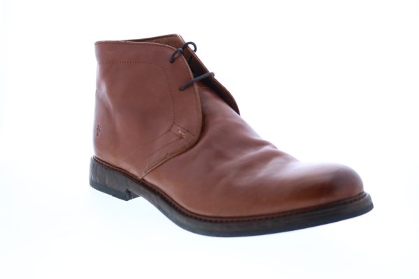 Frye Murray Chukka 80903 Mens Brown Leather Lace Up Chukkas Boots For Discount - Image 2