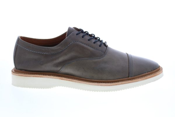 Frye Paul Light Bal Oxford 80757 Mens Gray Cap Toe Oxfords & Lace Ups Shoes Supply