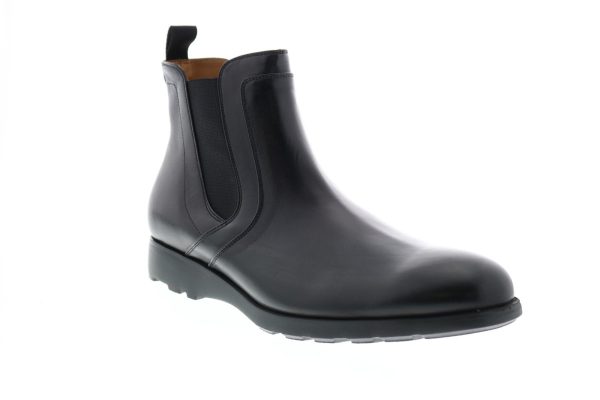 Bruno Magli Vicolo BM600588 Mens Black Lace Up Chelsea Boots on Sale - Image 2