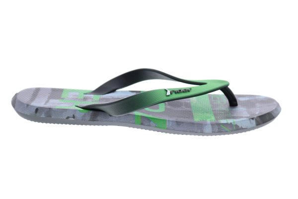 Rider R1 Energym 10719-23208 Mens Green Synthetic Flip-Flops Sandals Shoes Online now