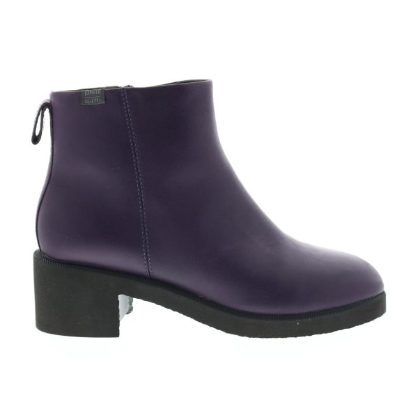 Camper Wonder K400321-004 Womens Purple Leather Zipper Heels Pumps Shoes Online Sale