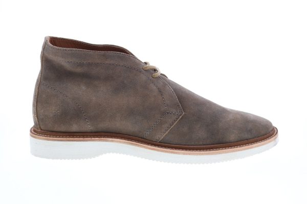 Frye Paul Light Chukka 80761 Mens Gray Suede Lace Up Chukkas Boots Online Hot Sale