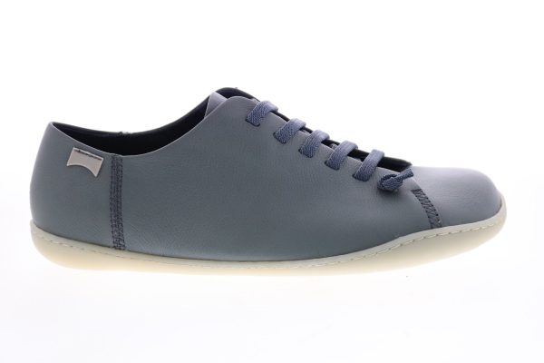 Camper Peu K100249-024 Mens Gray Leather Lace Up Lifestyle Sneakers Shoes Cheap