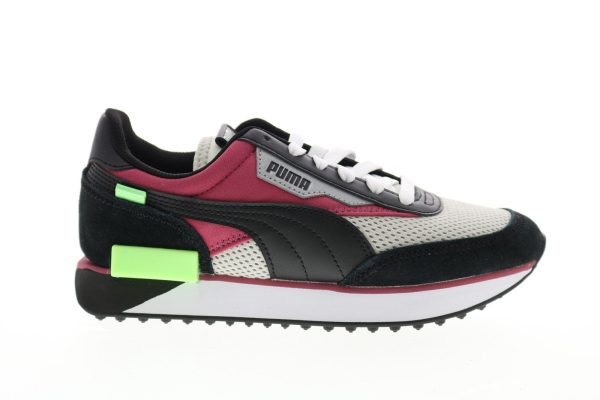 Puma Future Rider Galaxy 37558404 Womens Black Mesh Lifestyle Sneakers Shoes Online Hot Sale