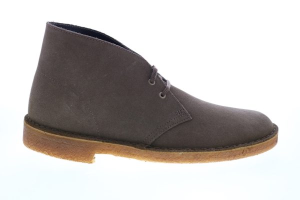 Clarks Desert Boot 26128682 Mens Brown Suede Lace Up Desert Boots Online