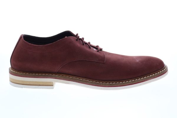 Bostonian Dezmin Plain Mens Burgundy Oxfords & Lace Ups Plain Toe Shoes For Discount