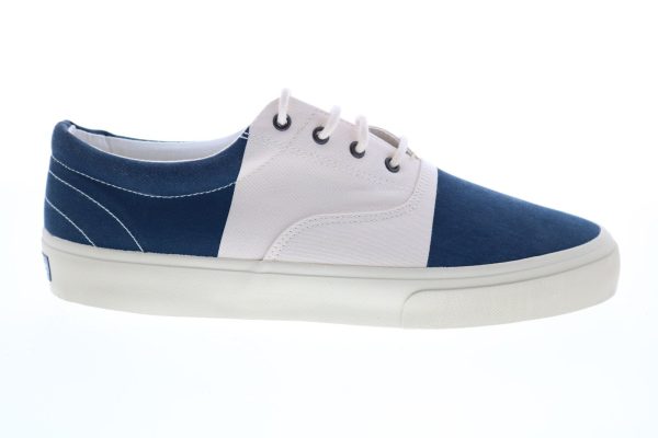 Sebago John Flags 7002SF0 Mens Blue Canvas Lifestyle Sneakers Shoes Online Sale