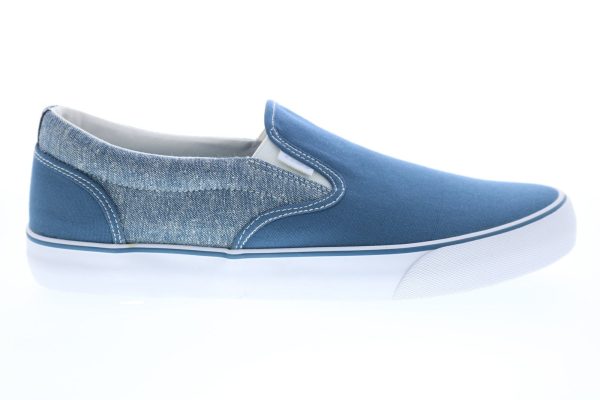 Lugz Clipper 2 MCLIPCH2C-4010 Mens Blue Canvas Lifestyle Sneakers Shoes For Cheap