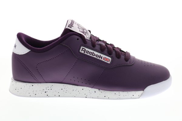 Reebok Princess V68610 Womens Purple Synthetic Lifestyle Sneakers Shoes For Sale