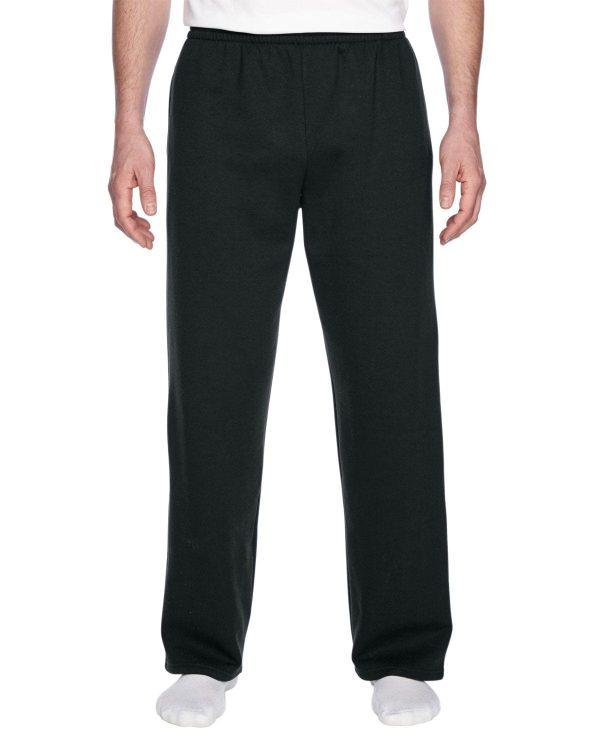 Fruit of the Loom Sofspun Open-Bottom Sweatpants | Black Sale