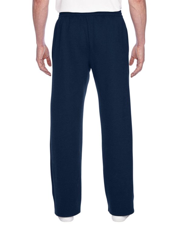Fruit of the Loom Sofspun Open-Bottom Sweatpants | J Navy Fashion - Image 2
