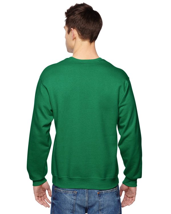 Fruit of the Loom Sofspun Crewneck Sweatshirt | Clover Cheap - Image 2