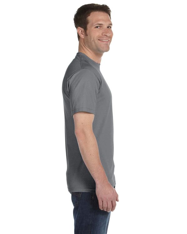 Gildan DryBlend 50 50 T-Shirt | Gravel For Sale - Image 3