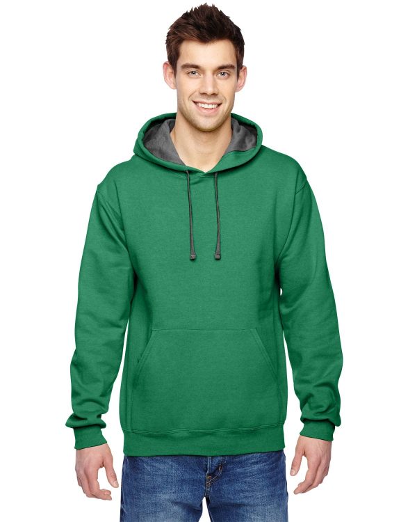 Fruit of the Loom Sofspun Hooded Sweatshirt | Clover Hot on Sale