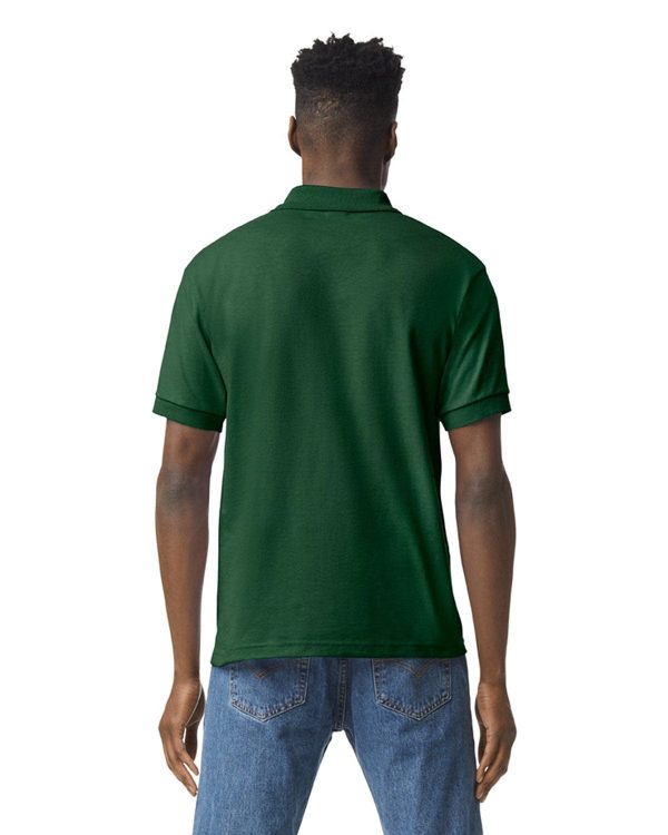 Gildan DryBlend 50 50 Jersey Knit Polo Shirt | Forest Green Online Hot Sale - Image 2