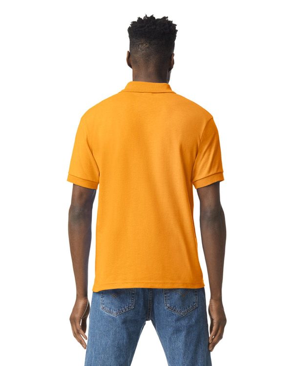 Gildan DryBlend 50 50 Jersey Knit Polo Shirt | Gold Discount - Image 2