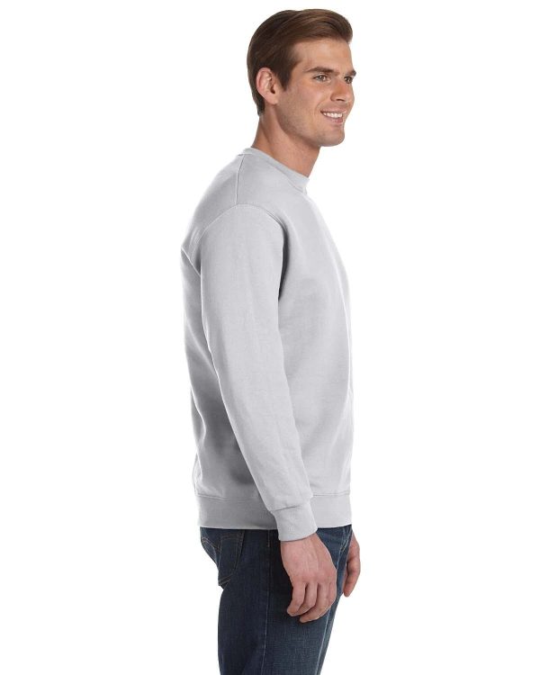 Gildan DryBlend 50 50 Crewneck Sweatshirt | Ash Grey Discount - Image 3