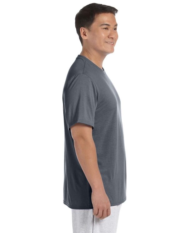 Gildan 4.5 oz. Performance T-Shirt | Charcoal Online - Image 3