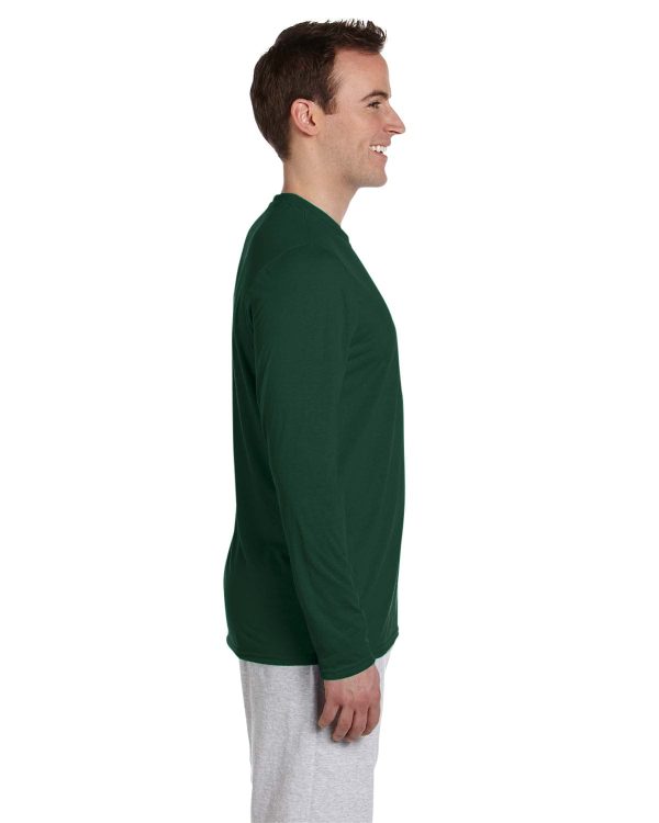 Gildan 4.5 oz. Performance Long Sleeve T-Shirt | Forest Green Online now - Image 3