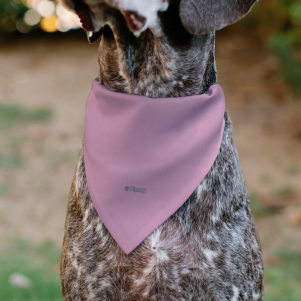 Pet Bandana - Minnie Mouse Smiling Face Close-Up Pink For Discount - Image 5
