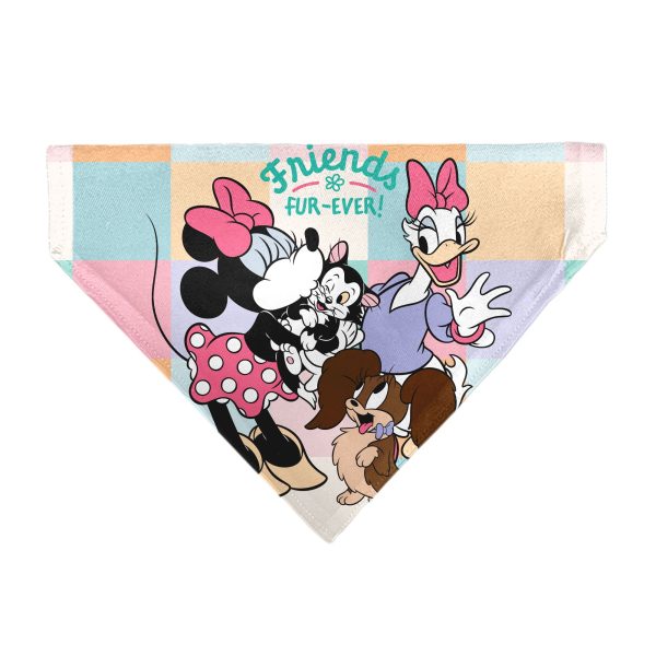 Pet Bandana - Minnie Mouse and Daisy Duck with Figaro and Fifi FRIENDS FUR-EVER Multi Color For Discount